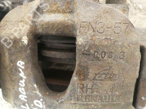 Right front brake caliper RENAULT LAGUNA II (BG0/1_) 1.9 dCi (BG08, BG0G) | BP28886806M104