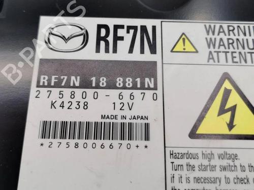Engine control unit (ECU) MAZDA 5 (CR) 2.0 CD (CR19) | BP28895650M57 - Image 2