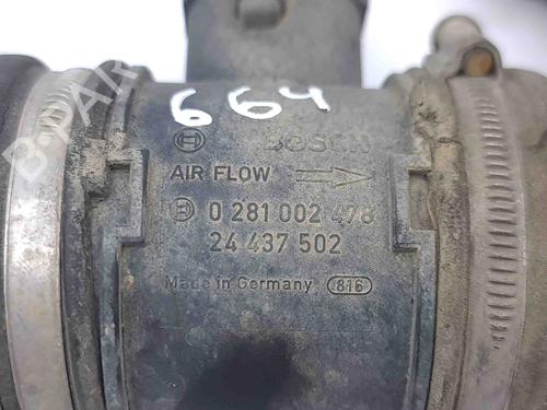 Mass air flow sensor OPEL ZAFIRA A MPV (T98) 2.0 DTI 16V (F75) | BP28872702M95