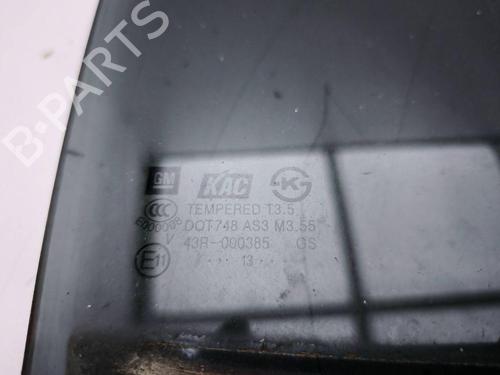 Rear right door window CHEVROLET TRAX 1.6 | BP29638689C21 