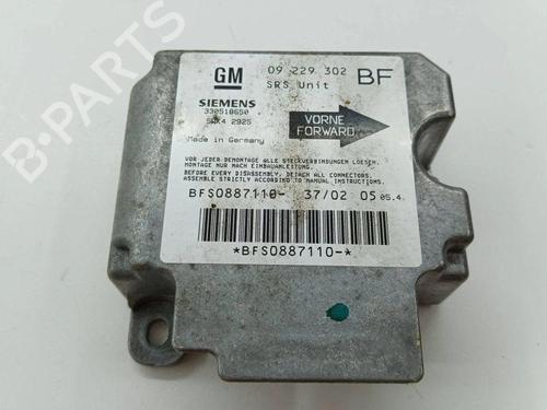 Airbag styreenhed OPEL ASTRA G Estate (T98) 1.7 DTI 16V (F35) (75 hp) 28875277