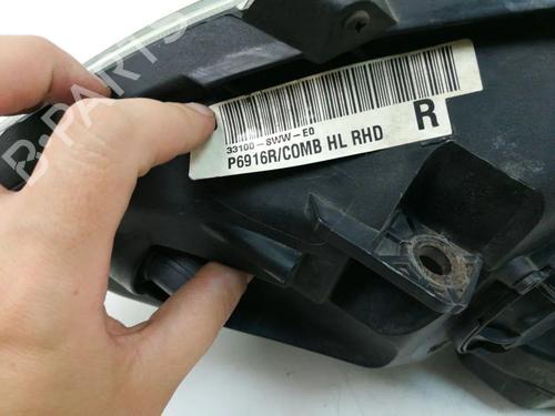 Right headlight HONDA CR-V III (RE_) 2.2 i-CTDi 4WD (RE6) | BP33207124C29 - Image 8