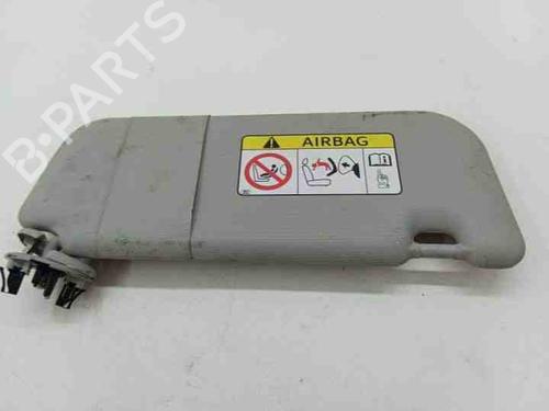 Used Left sun visor TOYOTA AVENSIS Estate (_T27_) 1.6 D4-D (WWT270_) (112 hp) 28851587
