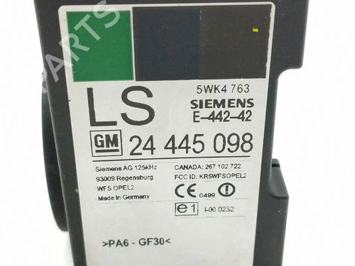 Electronic module OPEL ASTRA G Coupe (T98) 1.6 16V (F07) | BP38249533M83 - Image 6