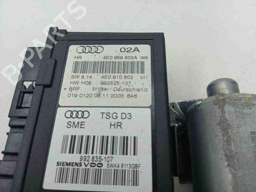 Right rear window motor AUDI A8 D3 (4E2, 4E8) S8 quattro | BP28904895E22 