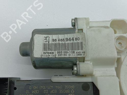 Left front window motor PEUGEOT 407 (6D_) 2.0 HDi 135 (6DRHRH, 6DRHRE, 6DRHRG, 6DRHRJ) | BP28886376E21 