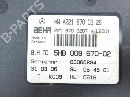 Elektronische module MERCEDES-BENZ S-CLASS (W221, V221) S 320 CDI | BP28895803M83
