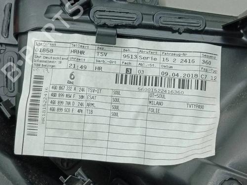 Rear right panel AUDI A6 C7 Avant (4G5, 4GD) 1.8 TFSI | BP38245805C61 - Image 9