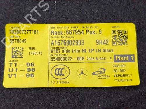 Boot lining MERCEDES-BENZ GLE (V167) GLE 400 d 4-matic (167.123) | BP36083040I3 - Image 17