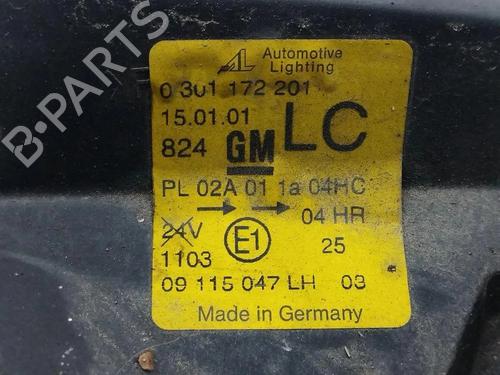 Left headlight OPEL CORSA C (X01) 1.2 (F08, F68) | BP28894228C28 - Image 8