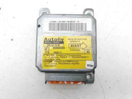 Kollisjonspute styreenhet PEUGEOT 206 Hatchback (2A/C) 1.4 i (75 hp) 28893418