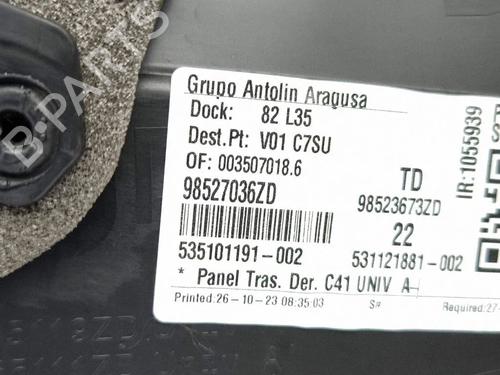 Rear right panel CITROËN C4 X (BD_, BE_, BF_) ë-C4 X (BFZKXC) | BP38243786C61 - Image 14