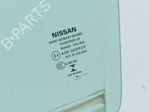 Front left door window NISSAN QASHQAI II (J11, J11_) 1.3 DIG-T | BP28897116C18 