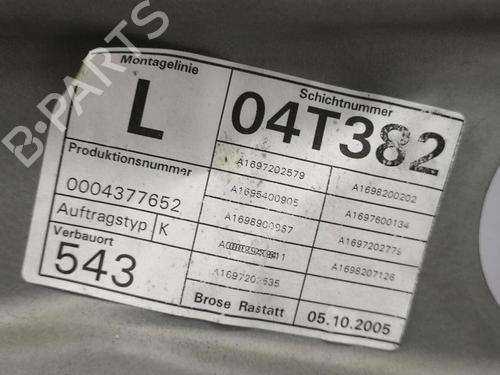 Rear left window mechanism MERCEDES-BENZ B-CLASS Sports Tourer (W245) B 180 CDI (245.207) | BP28886272C24 