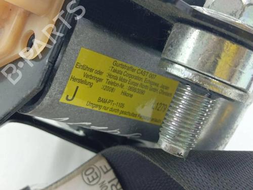 Front right seatbelt HONDA ACCORD VIII (CU) 2.2 i-DTEC (CU3) | BP36139183I25 - Image 6
