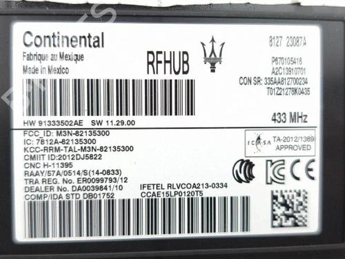 Electronic module MASERATI LEVANTE SUV (M161) 3.0 S Q4 | BP40465787M83 - Image 6