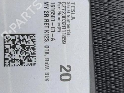 Rear right seatbelt TESLA MODEL Y (5YJY) EV | BP40167321I28 - Image 6