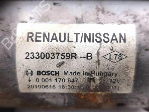 Starter RENAULT MEGANE IV Hatchback (B9A/M/N_) 1.5 dCi 110 (B9A3) | BP37626440M8 - Image 9