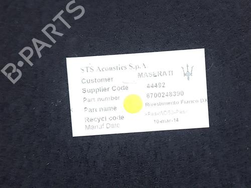 Boot lining MASERATI GHIBLI III (M157) 3.0 D | BP36347339I3 - Image 12