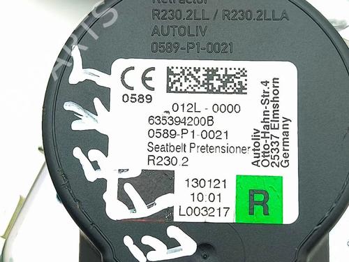 Front right seatbelt LAND ROVER RANGE ROVER VELAR (L560) 2.0 D200 MHEV 4x4 | BP36081457I25  - Image 7