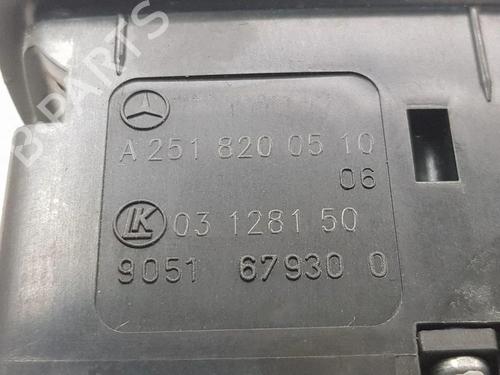 Left rear window switch MERCEDES-BENZ M-CLASS (W164) ML 320 CDI 4-matic (164.122) | BP40192363I29 - Image 5