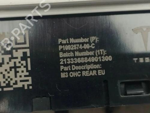 Interior roof light TESLA MODEL 3 (5YJ3) EV | BP36187661I8 - Image 2