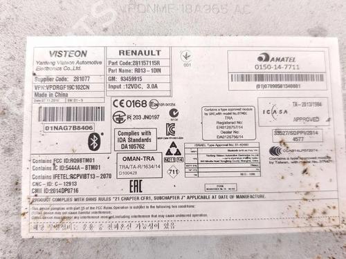 Electronic module OPEL VIVARO B Van (X82) 1.6 CDTI (05) | BP36199878M83 - Image 12