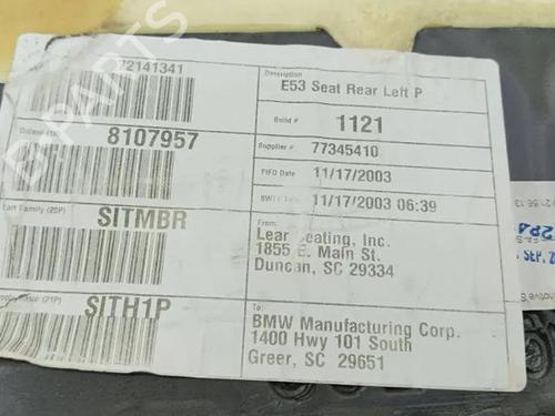 Rear seat BMW X5 (E53) 3.0 i | BP28858050C17 