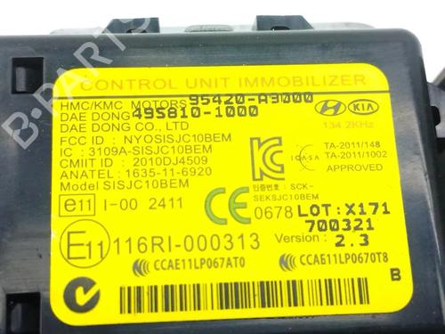 Electronic module KIA SPORTAGE IV (QL, QLE) 1.6 GDI | BP33257666M83 - Image 7