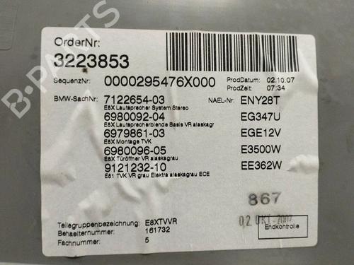 Forreste højre beklædning BMW 1 (E81) 118 d | BP38245693C59 - Image 2