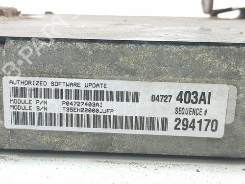 Engine control unit (ECU) CHRYSLER VOYAGER IV (RG, RS) 3.8 | BP28892062M57