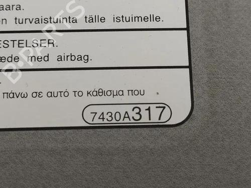 Left sun visor CITROËN C-CROSSER (VU_, VV_) 2.2 HDi | BP28850226I1 