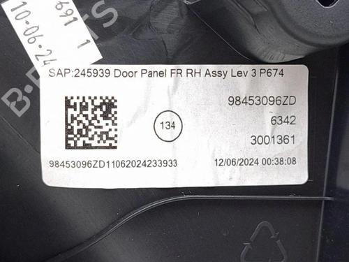 Front right panel PEUGEOT 3008 III (KA_, KB_, KC_) e-210 (KCZKZX) | BP37481619C59 - Image 12