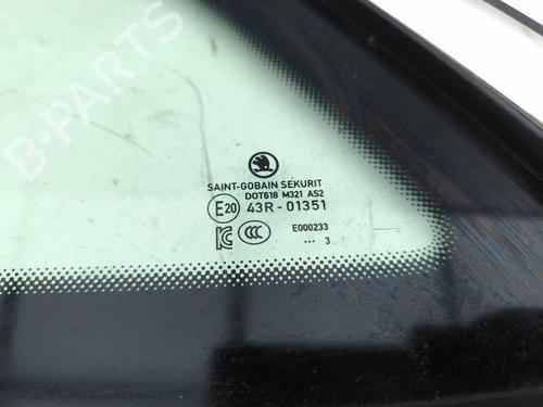 Rear left quarter glass SKODA ENYAQ iV SUV (5AZ) 50 | BP29638694C93 