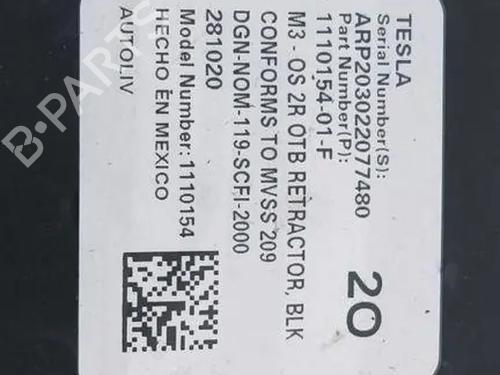 Rear right seatbelt TESLA MODEL 3 (5YJ3) EV | BP36065681I28 - Image 6