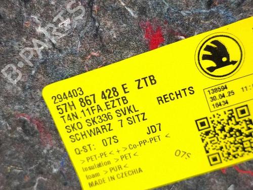 Boot lining SKODA KODIAQ II (PS7) 2.0 TDI | BP38501738I3 - Image 15