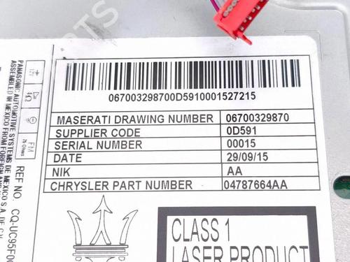 Electronic module MASERATI GHIBLI III (M157) 3.0 D | BP37657222M83 - Image 10