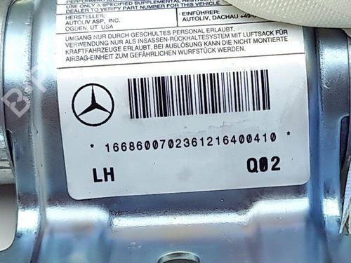 Left curtain airbag MERCEDES-BENZ M-CLASS (W166) ML 250 CDI / BlueTEC 4-matic (166.004, 166.003) | BP28907367C11 