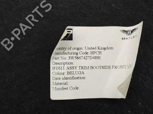 Boot lining BENTLEY CONTINENTAL FLYING SPUR (3W_) 6.0 | BP38240752I3 - Image 7