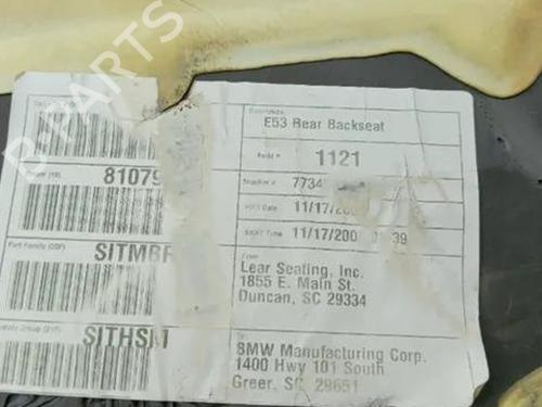 Rear seat BMW X5 (E53) 3.0 i | BP28858050C17 