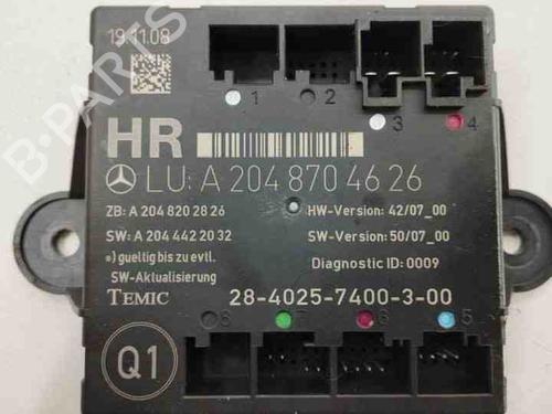 Electronic module MERCEDES-BENZ C-CLASS (W204) C 220 CDI (204.008) | BP28842029M83 