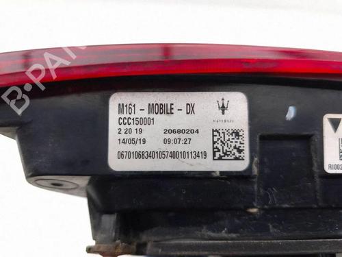 Right tailgate light MASERATI LEVANTE SUV (M161) 3.0 S Q4 | BP40151225C80 - Image 10