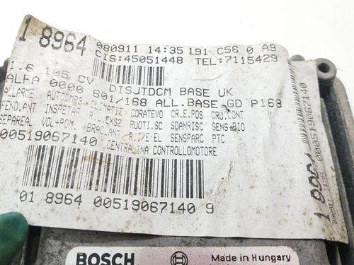 Engine control unit (ECU) ALFA ROMEO GIULIETTA (940_) 1.6 JTDM (940FXD1A) | BP28889948M57