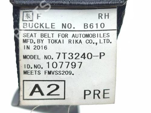 Front right seatbelt SUBARU BRZ (ZC6) 2.0 (ZC6) | BP36215023I25 - Image 7