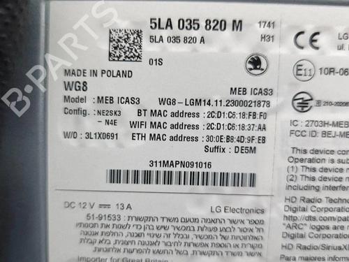 Electronic module SKODA ENYAQ iV Coupe (5AC) RS | BP39458842M83 - Image 7