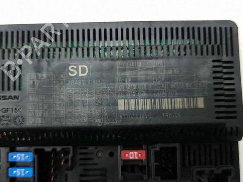 Fuse box NISSAN NAVARA NP300 Platform/Chassis (D23) 2.3 dCi 4x4 | BP38247027E1 - Image 8