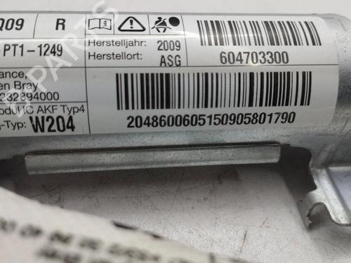Right curtain airbag MERCEDES-BENZ C-CLASS (W204) C 220 CDI (204.002) | BP28904710C12 