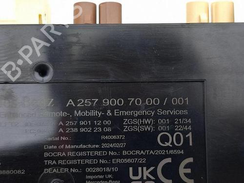 Electronic module MERCEDES-BENZ A-CLASS (W177) A 200 (177.087) | BP39749424M83 - Image 8