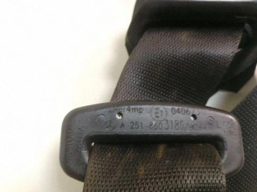 Front left seatbelt MERCEDES-BENZ M-CLASS (W164) ML 280 CDI 4-matic (164.120) | BP40209633I26 - Image 3