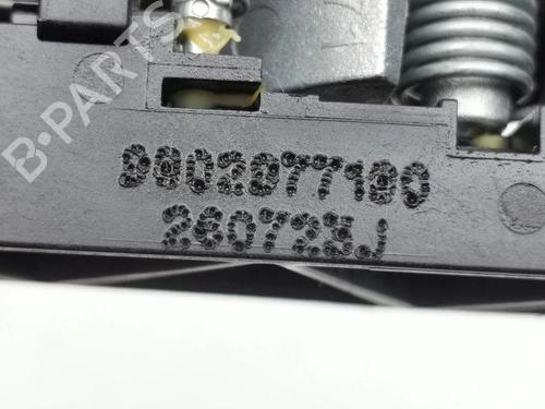 Rear right exterior door handle PEUGEOT 208 I (CA_, CC_) 1.4 VTi | BP28902082C130 